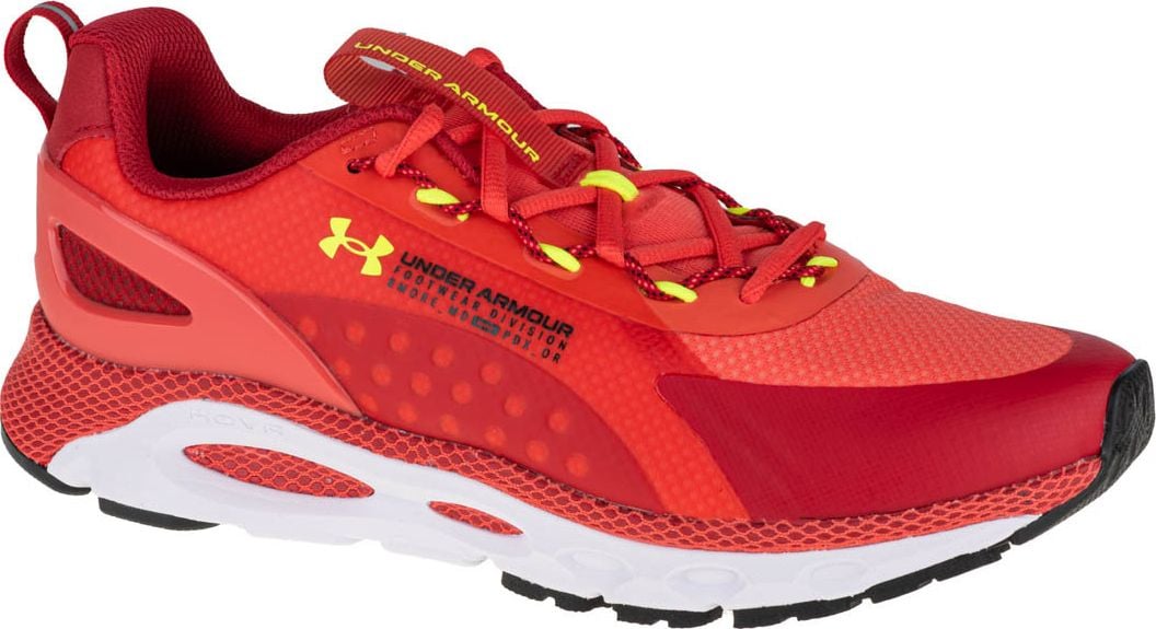 Under Armour, Pantofi unisex pentru fitness HOVR™ Infinite Summit 2, Rosu/Alb, 8