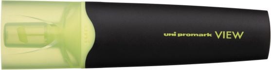 Textmarker Uni-ball Promark View USP-200 galben fluorescent