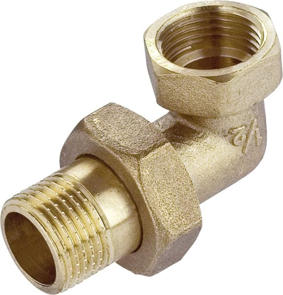 Union în comun în unghi de 90 &deg; din alamă 1/2 „(07-149-0150-000)