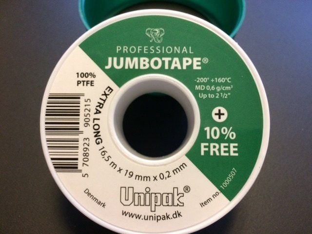 banda de teflon Jumbotape 11m x 19mm x 0,200mm (1000557)