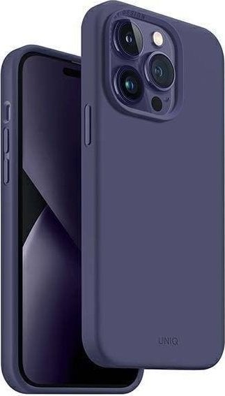 Husa Uniq UNIQ Lino pentru iPhone 14 Pro Max 6.7` mov/violet fig