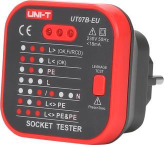 Uni-T Tester de prize cu funcție RCD UT-07B-EU UNI-T