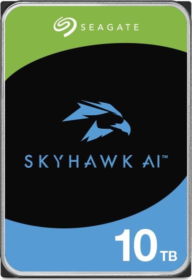 Unitate server Seagate SkyHawk AI 10TB 3,5 inchi SATA III (6Gb/s) (ST10000VE001)