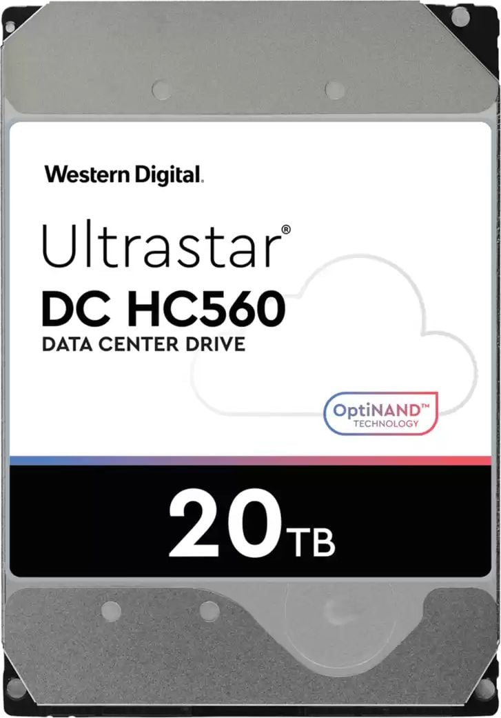 Unitate server WD Ultrastar DC HC560 20TB 3,5 inchi SATA III (6Gb/s) (0F38755)