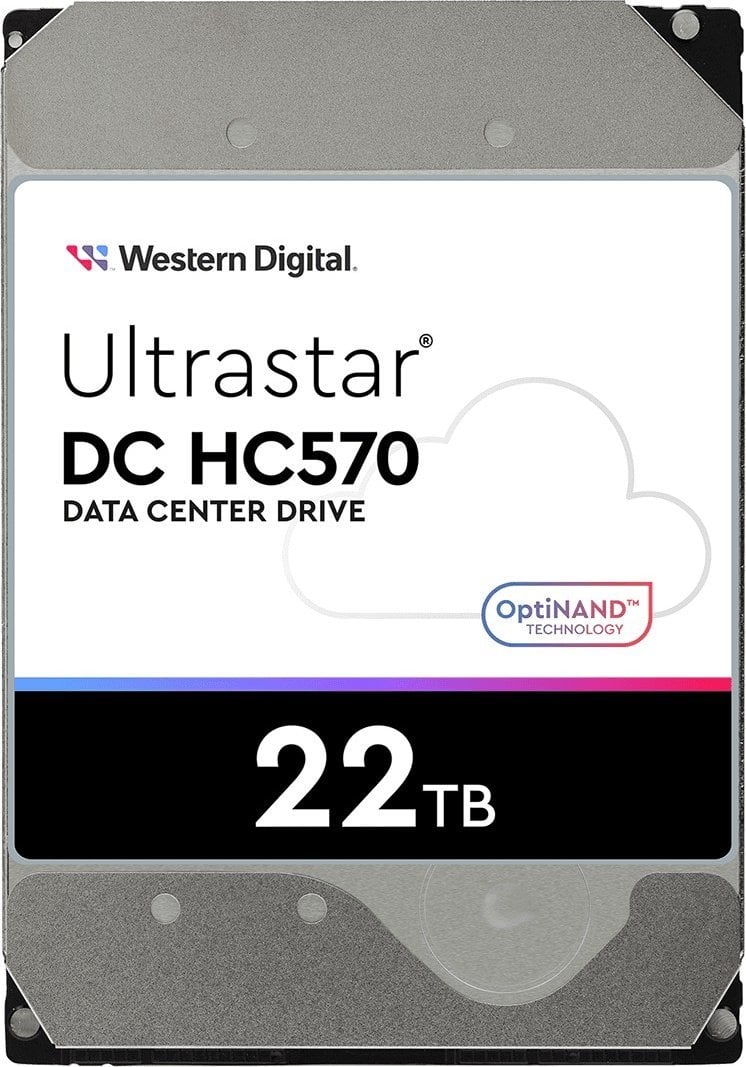Hard Disk-uri server - Unitate server WD Western Digital Ultrastar DC HC570 WUH722222AL5204 Unitate server HDD (22 TB; 3,5"; SAS)