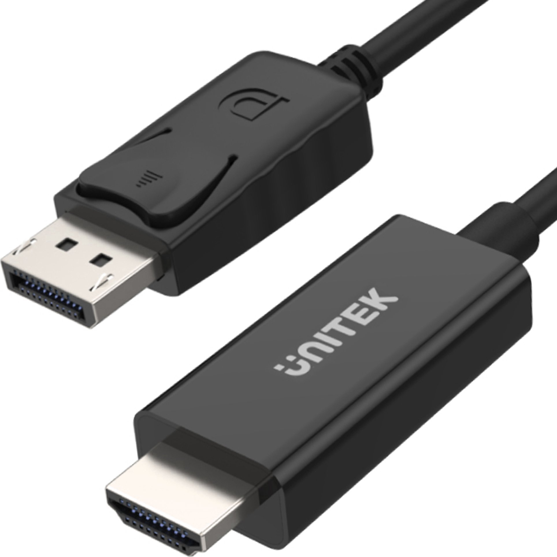 Unitek DisplayPort - cablu HDMI 1,8 m negru (Y-5118CA BOX)