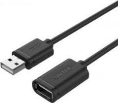 Unitek USB-A - USB-A cablu USB 1 m negru (Y-C428GBK)