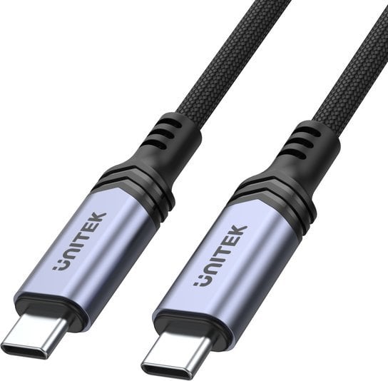 Unitek USB-C - USB-B cablu USB 2 m negru (C14110GY-2M)