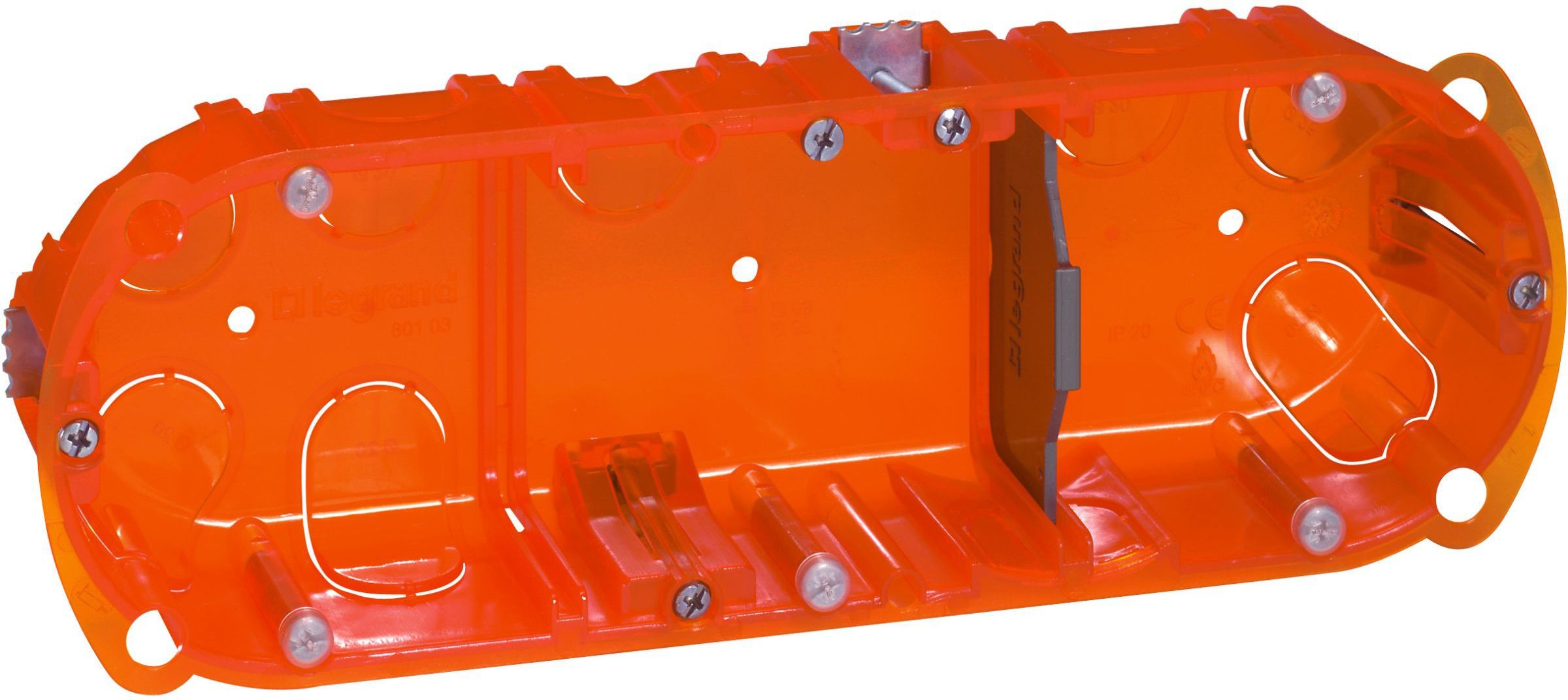 Universal 72 poate 214mm x 40mm triplu orange Batibox (080103)