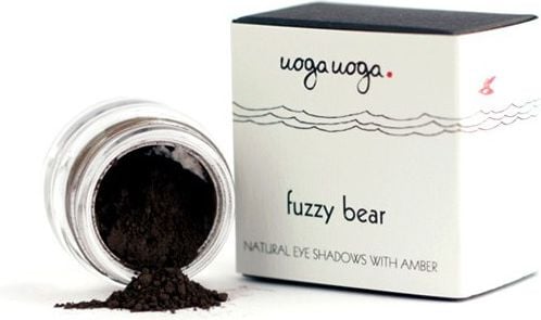 Fard de ochi natural, vegan cu chihlimbar. Potrivit si pentru sprancene inchise. Fuzzy Bear, Uoga Uoga, 1 g