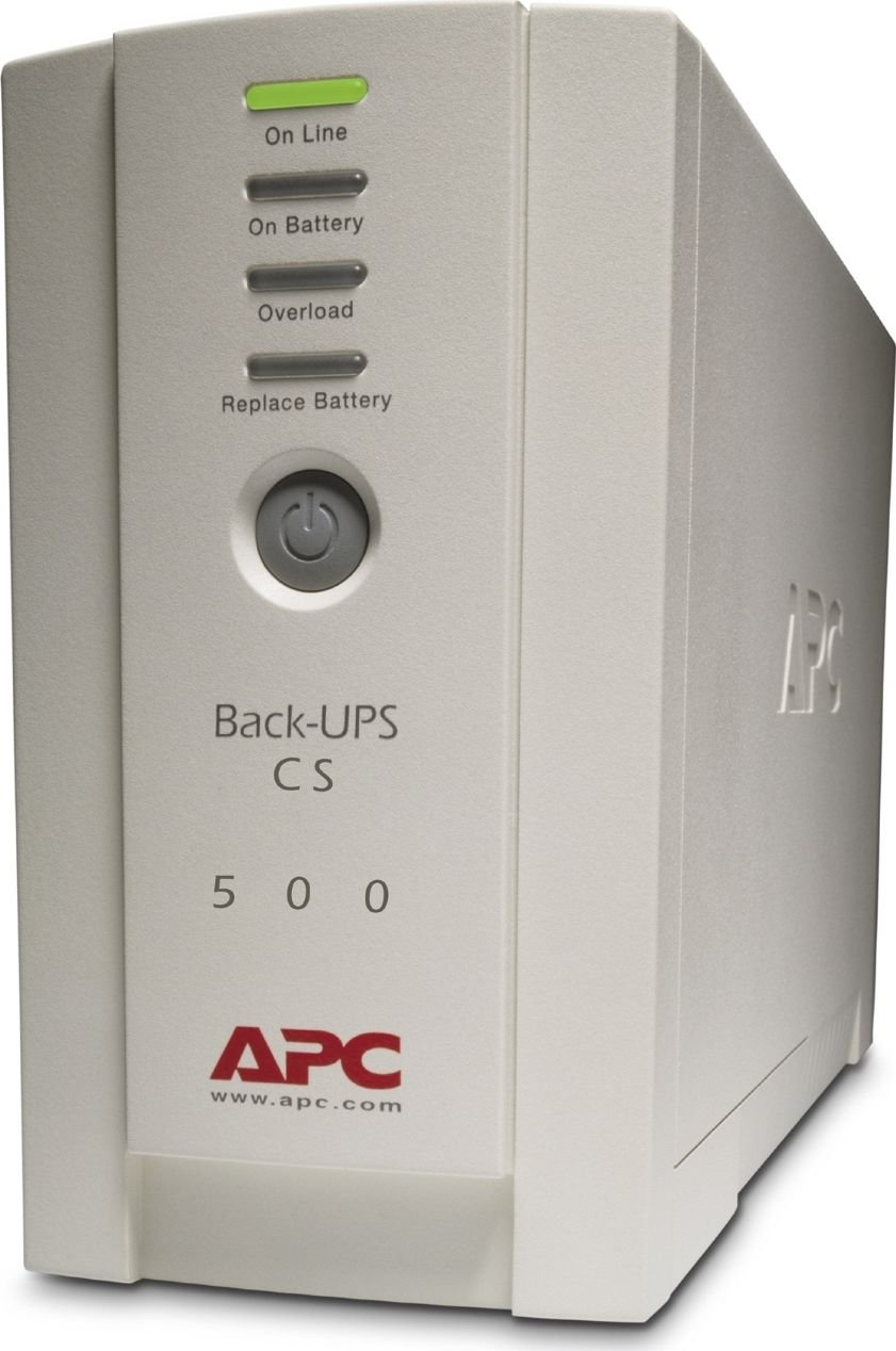 UPS APC Back-UPS CS stand-by 500VA / 350 W 4 conectori C13, baterie RBC2
