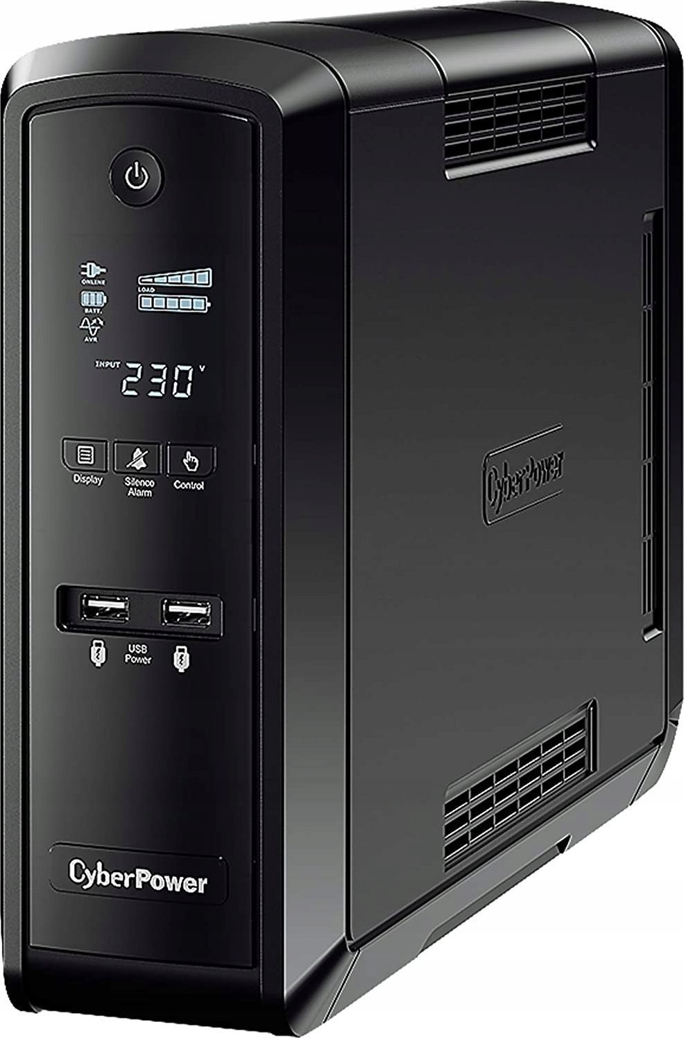 UPS Cyber Power CP1500EPFCLCD, 1500 VA, 900 W, AVR, LCD Display, RJ11, RJ45, USB, Serial