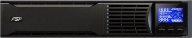UPS FSP Group Champ Rack 1K, 1000VA, 900W, LCD, 3 Schuko, USB, RS-232