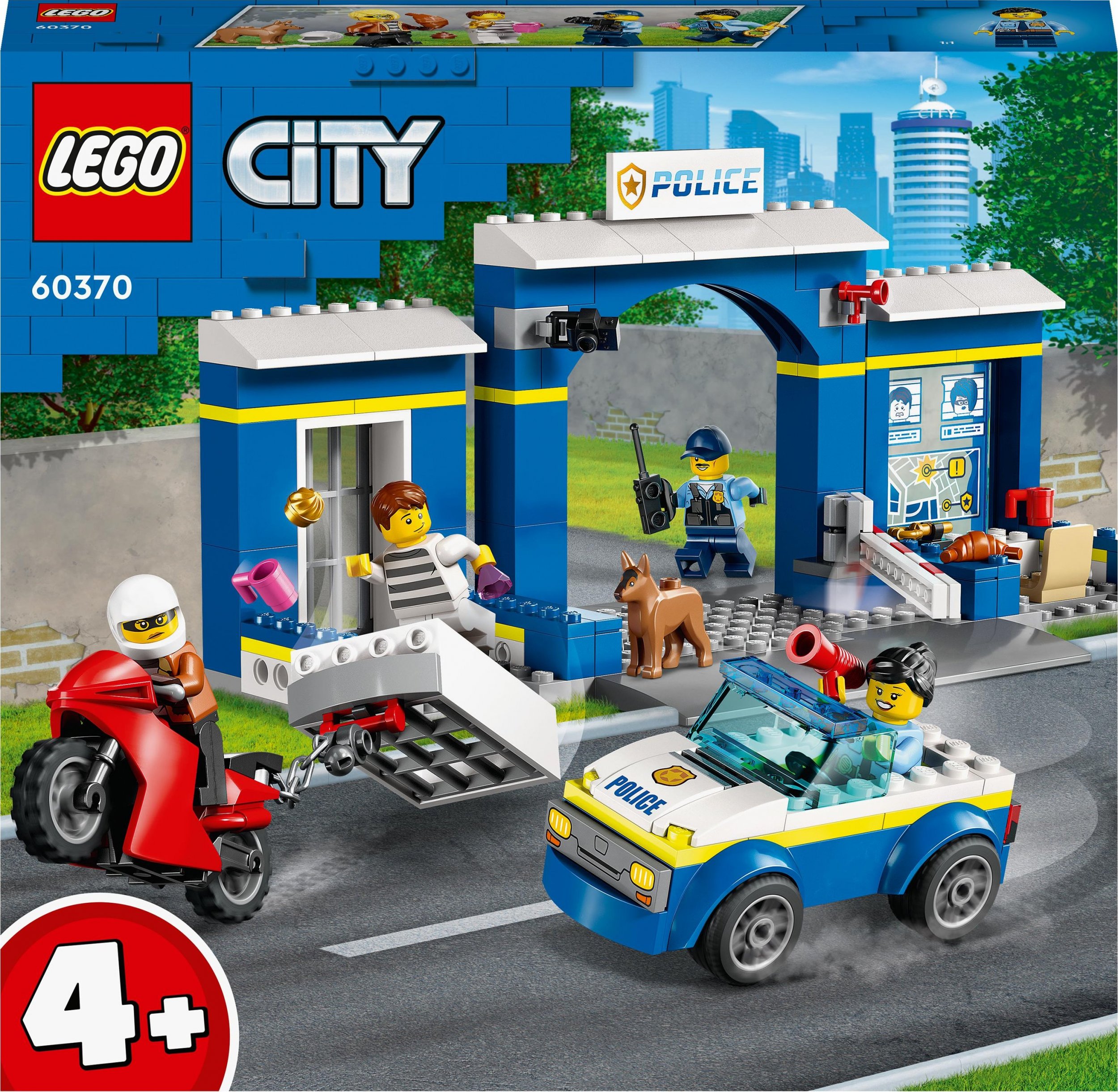 Urmărirea secției de poliție LEGO City (60370)