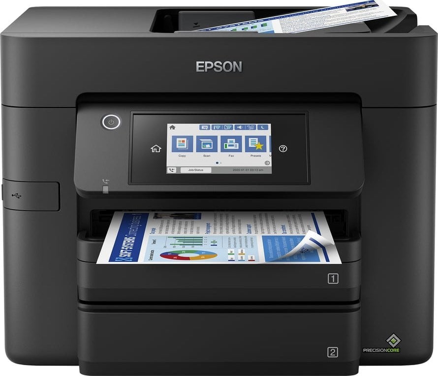 Imprimante si multifunctionale - Urządzenie wielofunkcyjne Epson Epson WorkForce Pro WF-4830DTWF Atramentowa A4 4800 x 2400 DPI 36 stron/min Wi-Fi