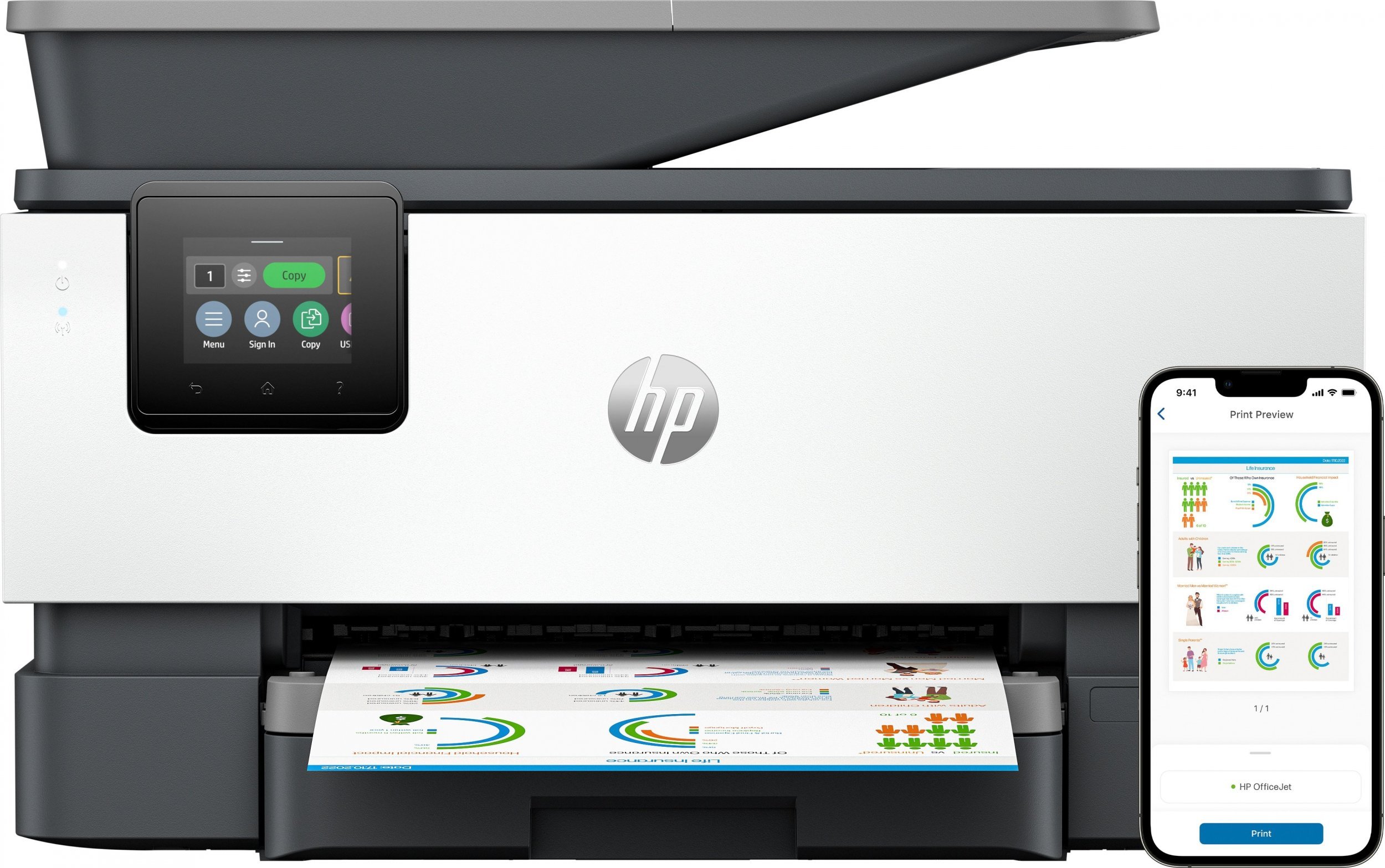 Urządzenie wielofunkcyjne HP Urzšdzenie wielofunkcyjne OfficeJet Pro 9120b All-in-One 4V2N0B