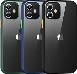 Usams USAMS US-BH627 CAZĂ PC+TPU IPHONE 12 PRO / 12 VERDE ÎNCHIS standard