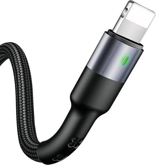 Usams USB-A - Cablu Lightning 1m negru (23858)