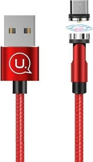 Usams USB-A - cablu microUSB 1 m Roșu (109580)