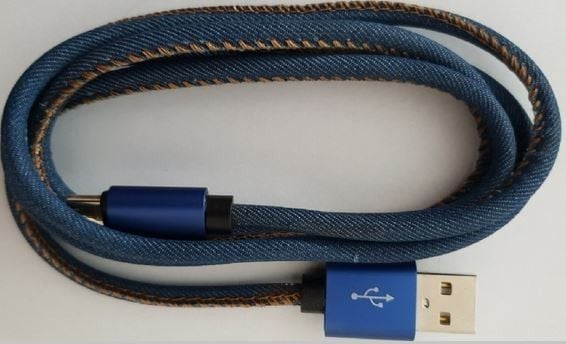 USB 2.0 de tip C blugi premium m-2 CC-USB2J-AMCM-2M-BL