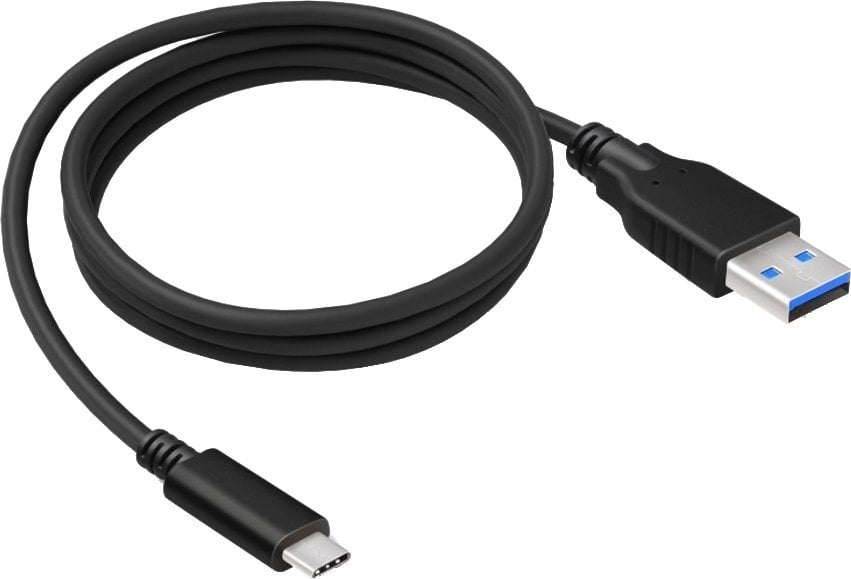 USB 2GO Cablu USB-A - USB-C 1 m Negru (795731)