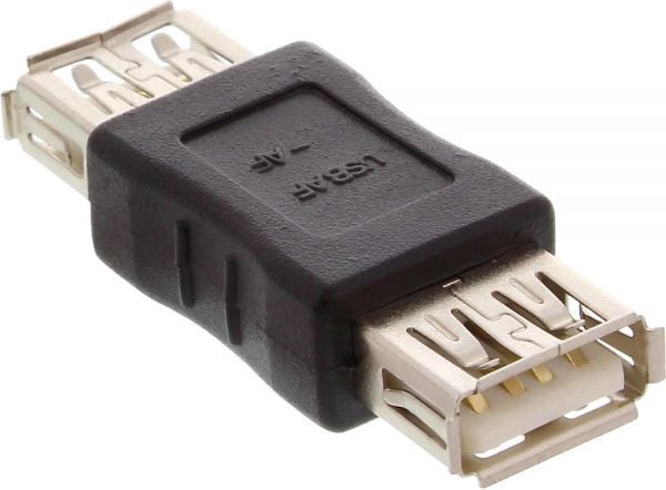 USB A - USB A (mufă jack) Negru (33300)