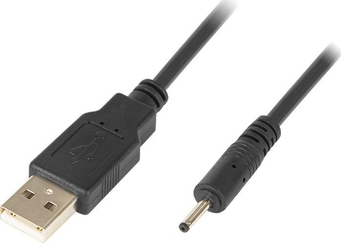 USB Blow USB-A - Cablu DC 0,7 x 2,5 mm 1,5 m Negru (66-079)