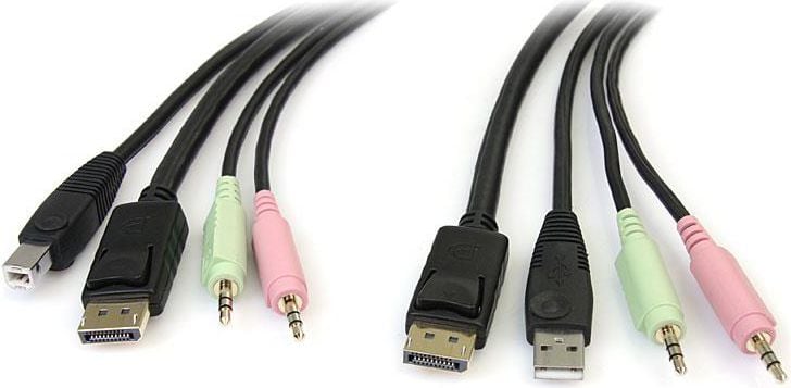 USB, DisplayPort, Audio Negru (DP4N1USB6)