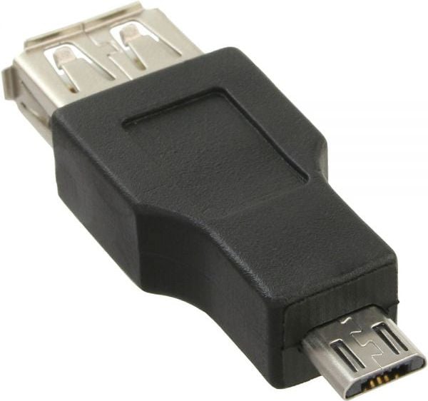 USB - micro USB negru (31604)