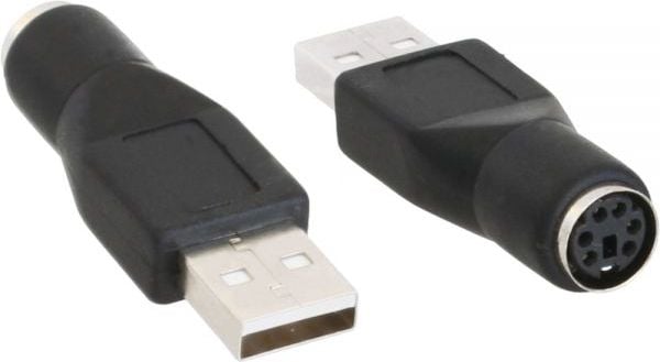 USB - PS / 2 Negru (33102K)