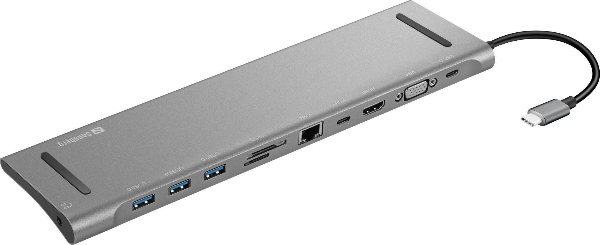 USB-C10-in-1 Stație de andocare