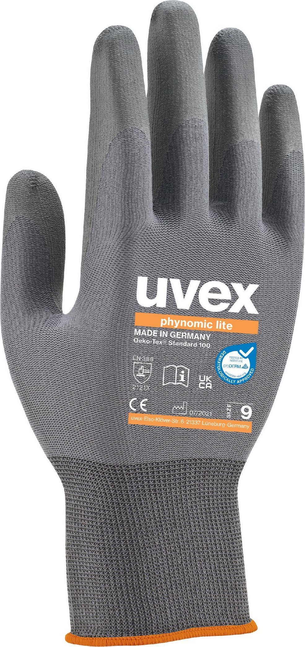 Mănușă de siguranță Uvex uvex phynomic lite mărimea 7