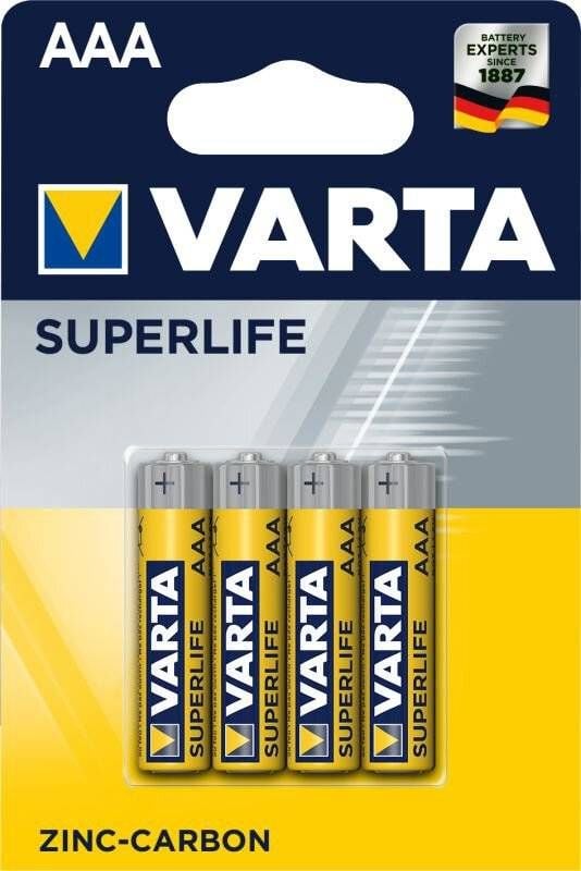 Baterii VARTA zinc carbon R3 (AAA) superlife