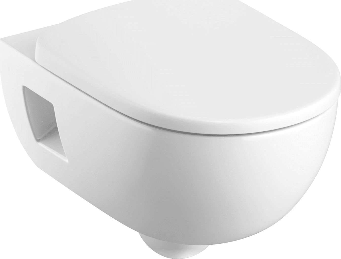 Vas de WC Kolo Nova Pro Premium cu burner Rimfree, suspendat, oval, cu elemente de fixare semi-ascunse (M33126000)