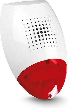 Vedere acustică-optică a unui LED lumină roșie (R-500)