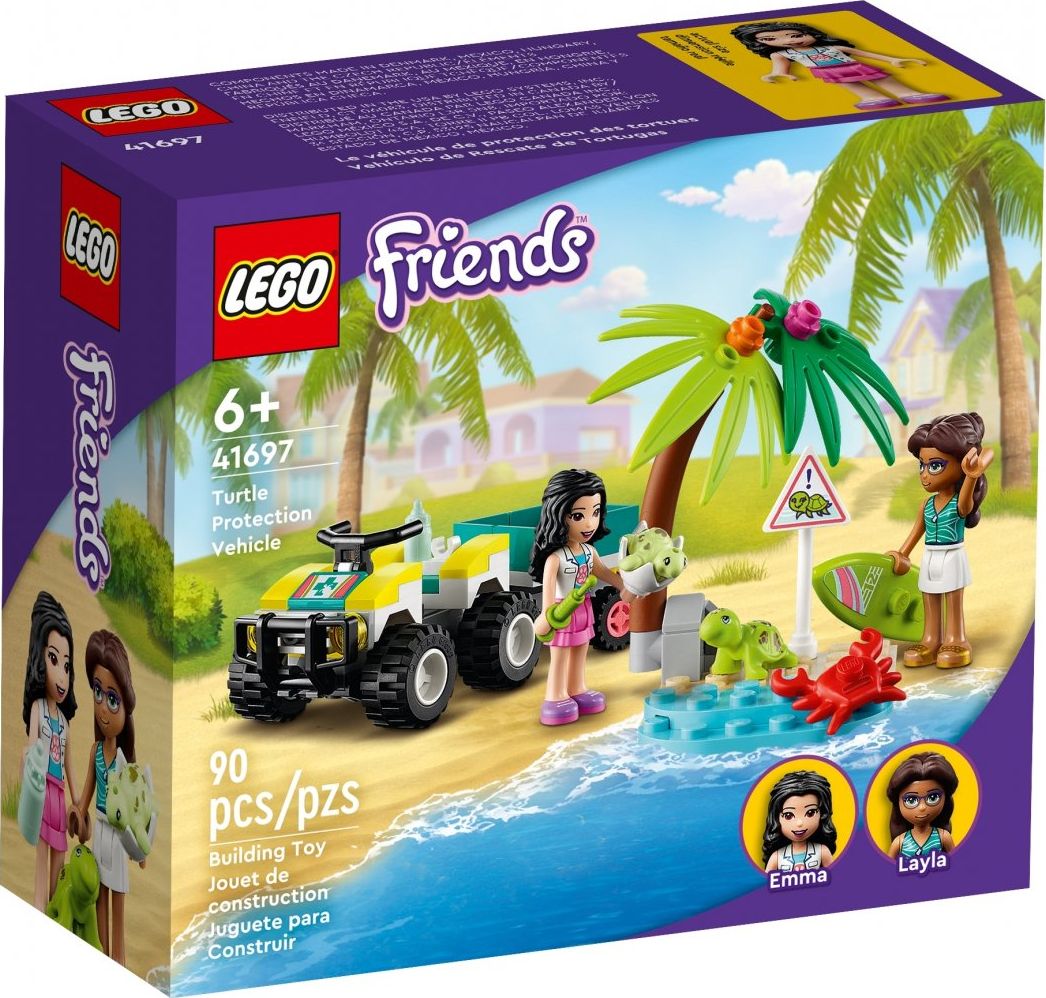 Vehicul de salvare a țestoaselor LEGO Friends (41697)