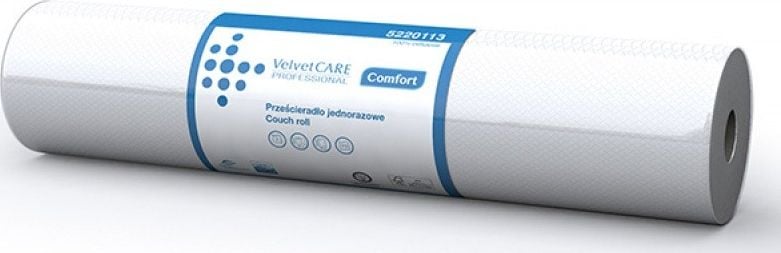 Aparate intretinere si ingrijire corporala - Velvet Medical rulou de celuloză VELVET Professional, 2 straturi, 9 buc, alb