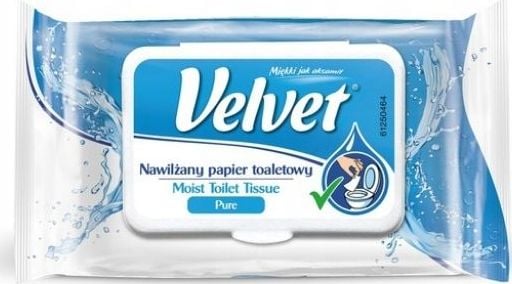 Velvet Velvet Pure Papier Toaletowy Nawilżany 42 szt
