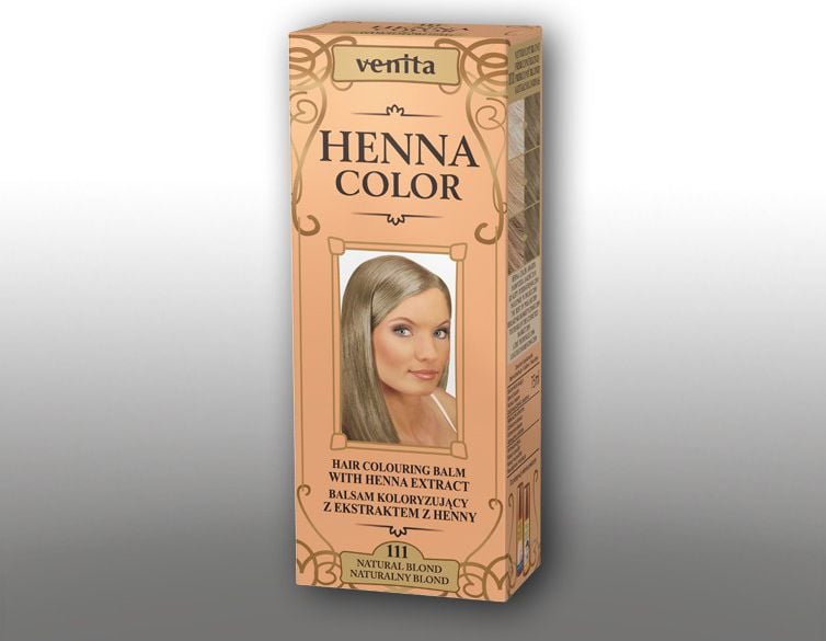Venita Balsamuri pe bază de plante Henna Color 111 Natural Blonde 75ml
