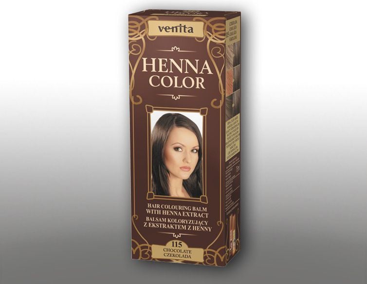 Venita Balsamuri pe bază de plante Henna Color 115 Ciocolată 75ml