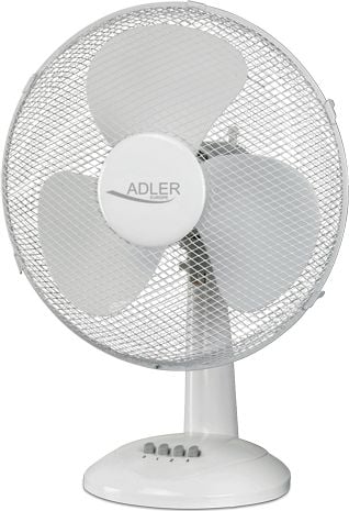 Ventilator Adler AD 7304 , Alb , Diametrul 40 cm , 55 W