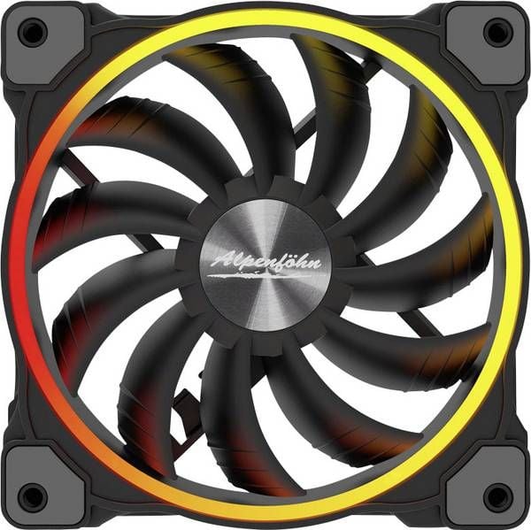 Ventilator Alpenfohn Wing Boost 3 ARGB 140 mm negru (84000000160)