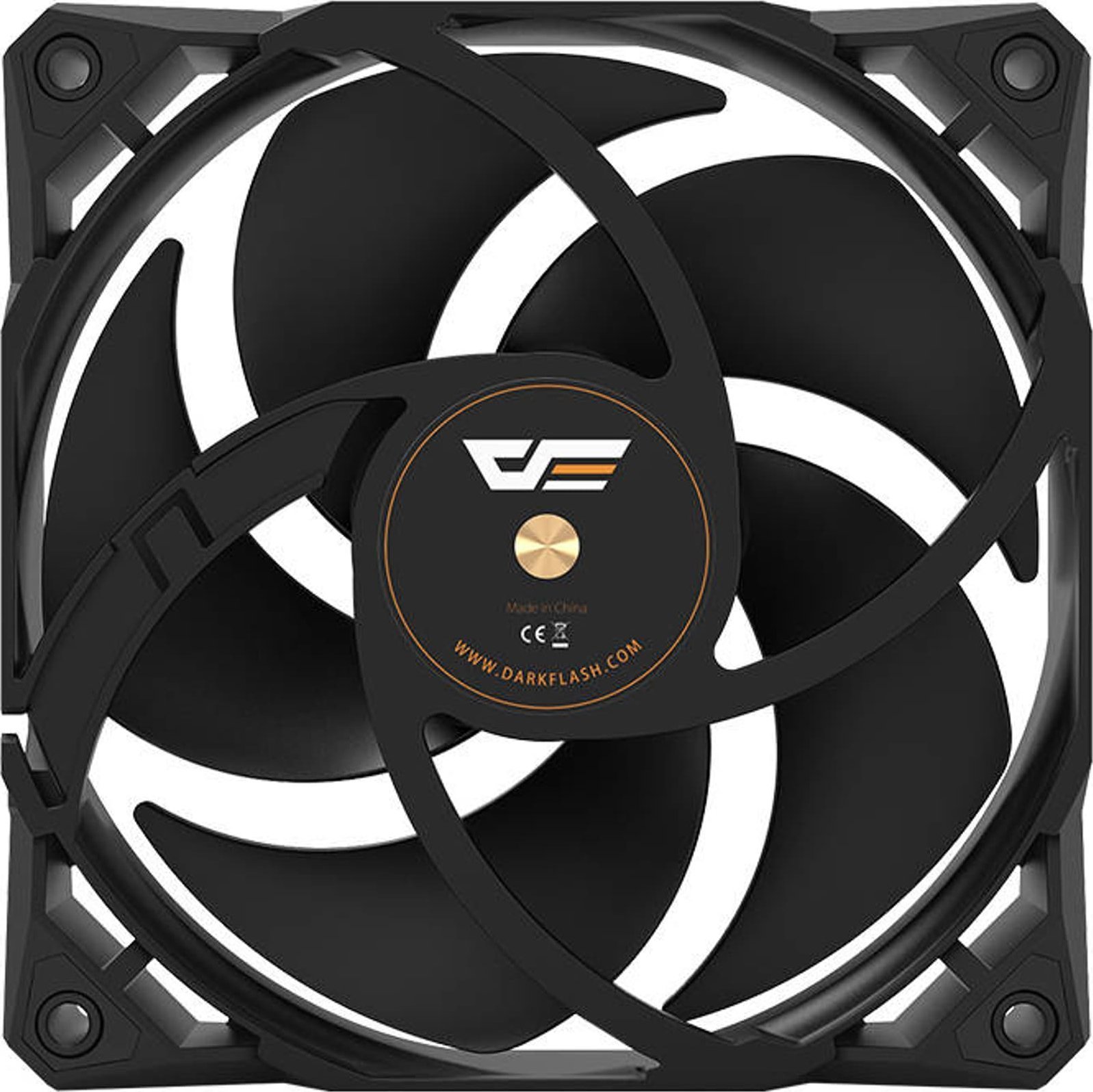 Ventilator Darkflash Ventilator ARGB pentru computer Darkflash S100 (negru)