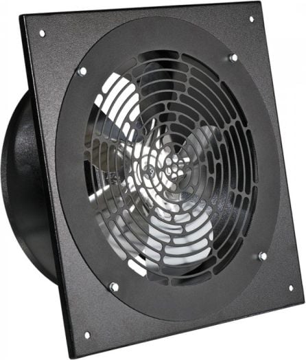 ventilator de perete fi 43W 200 230 negru (OV1200)