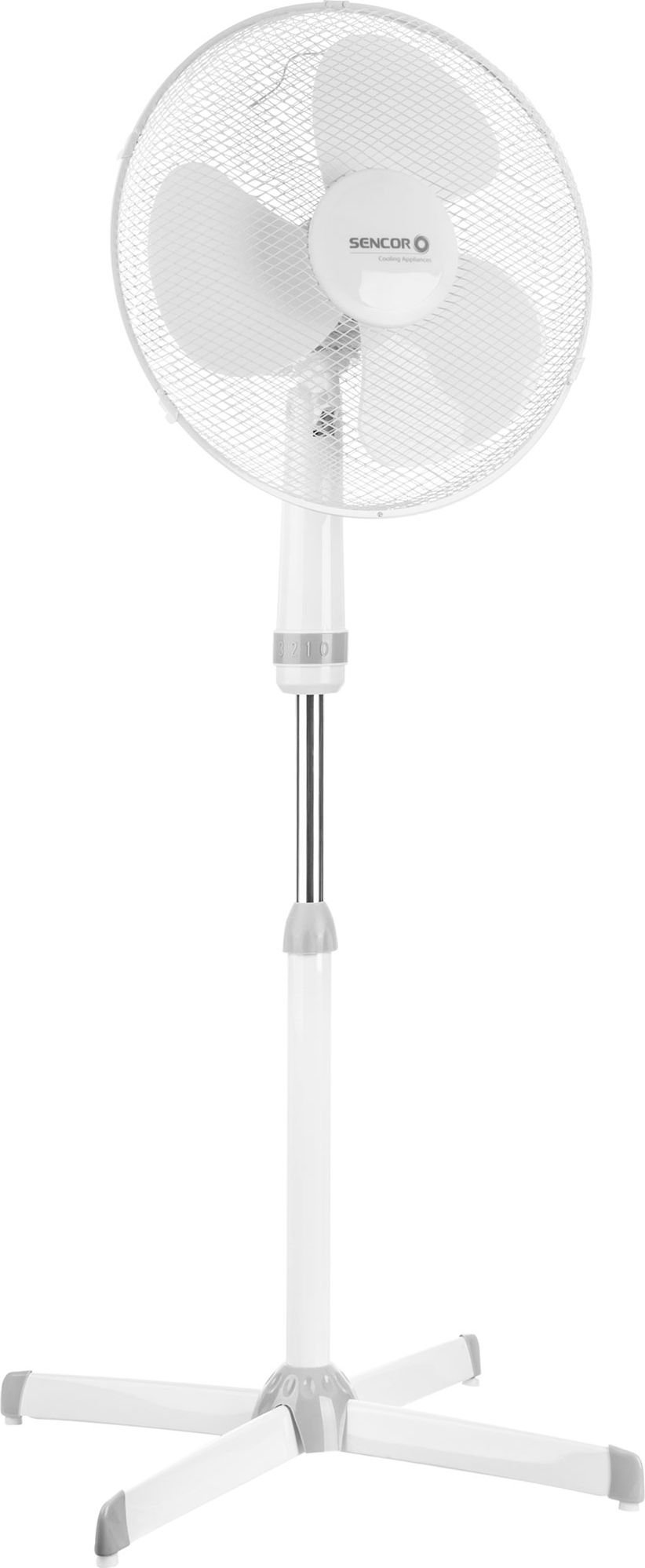 Ventilator de podea Sencor Sfn 4047wh, 50 W, Alb