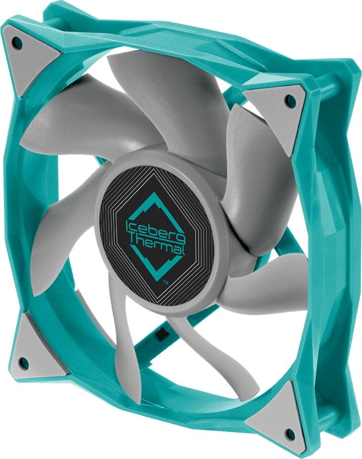 Ventilator Iceberg IceGALE Xtra 120 mm Turcoaz (ICEGALE12D-A0A)