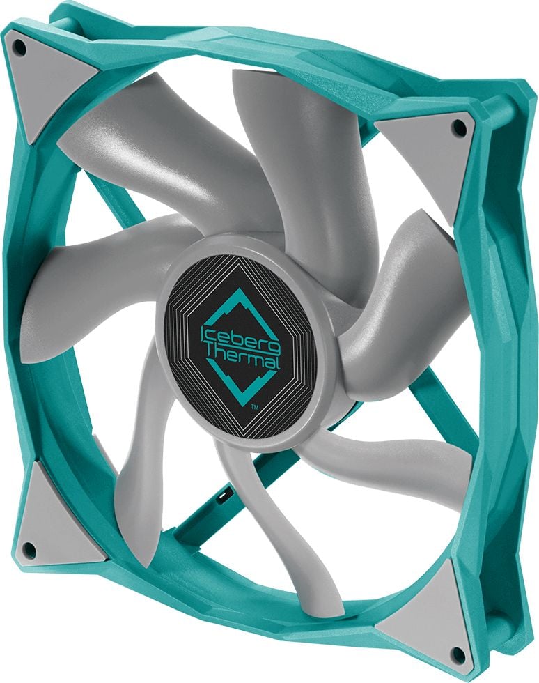 Ventilator Iceberg IceGALE Xtra 140 mm Turcoaz (ICEGALE14D-A0A)