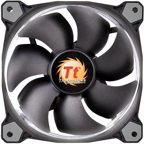 Ventilator Thermaltake Riing 120x120x25 12v, 1500 RPM, LED WHITE