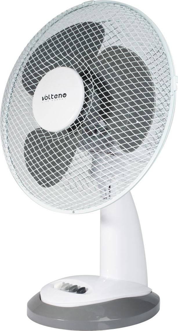 Ventilator Volteno (VO0024) , Alb , Diametru 30 cm