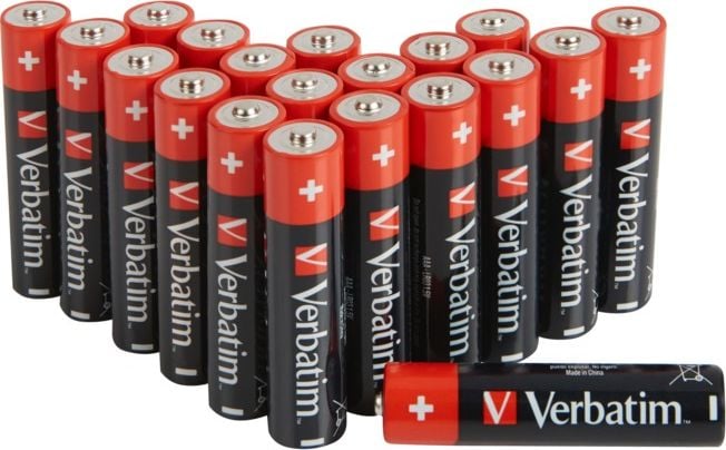 Pachet de baterii Verbatim AAA/R03 de 20